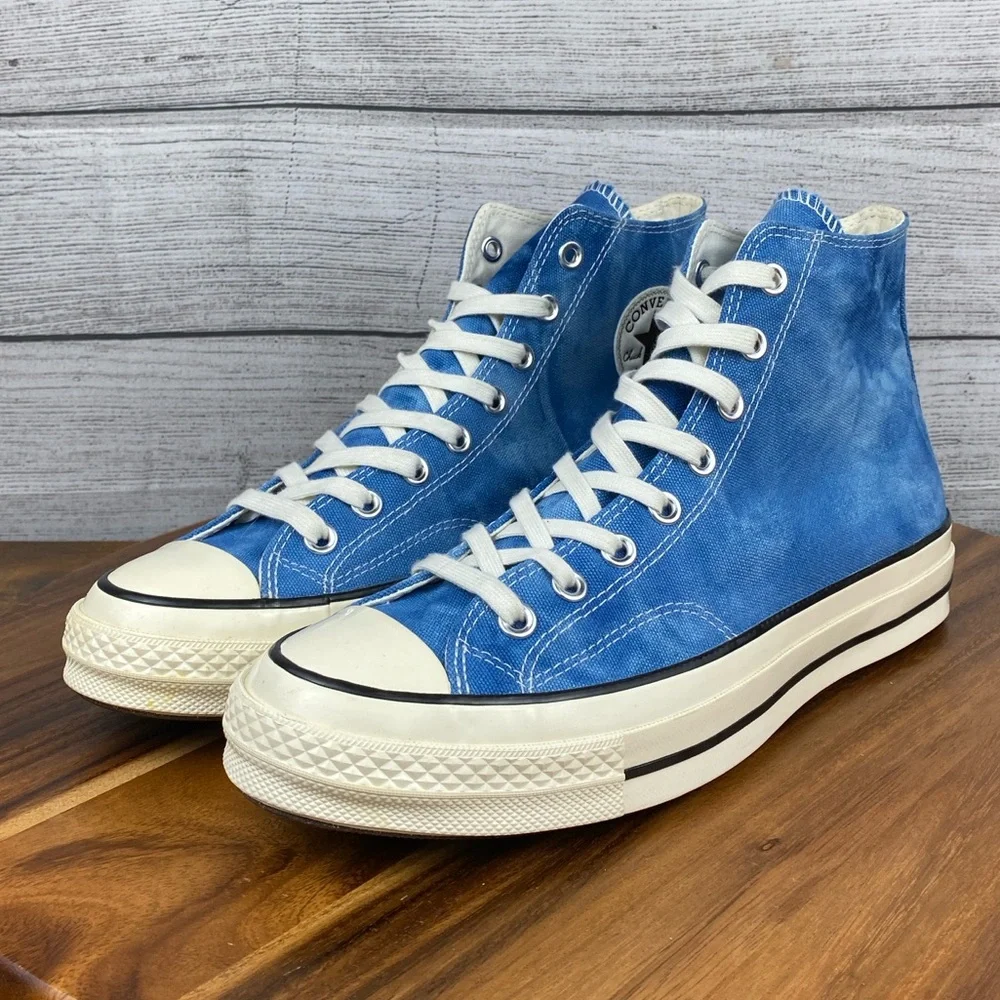 Converse Chuck Taylor 70 High Summer Daze Aegean Storm Shoe Men’s 9 Womens 10.5